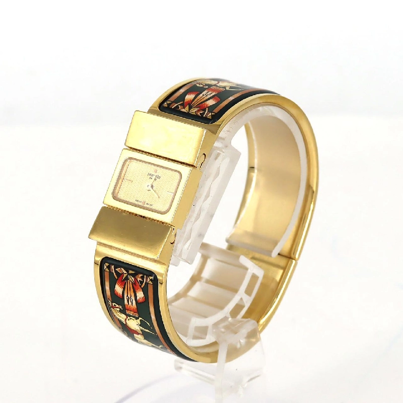 Hermès Roca Enamel GP LO1.201 GP Quartz - Hàng hiệu Chính hãng 876358