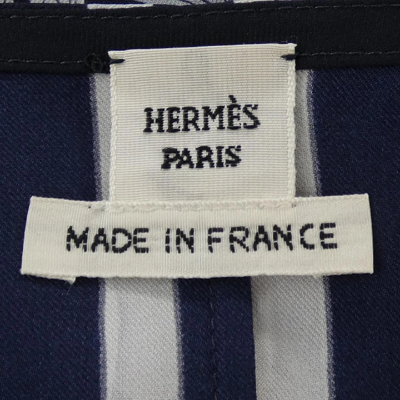 HERMES BRIDE DE GALA EN FLEURS 5E0645DQ Vải lụa Đầm - Hàng hiệu Chính hãng 809576