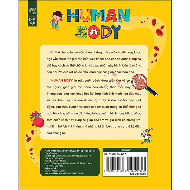 Human Body - Bách Khoa Toàn Thư Về Cơ Thể Chúng Ta (Bìa Cứng) 79594