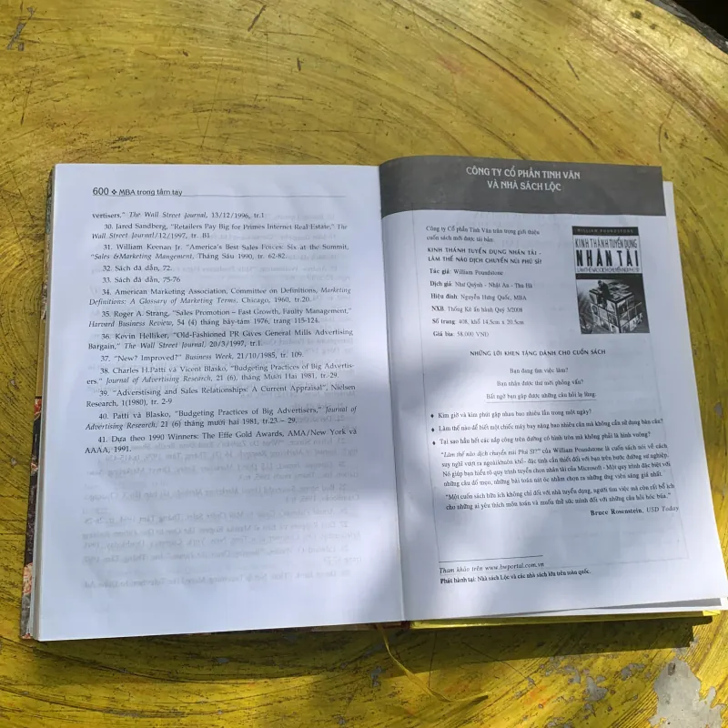 MBA TRONG TẦM TAY CHỦ ĐỀ MẢEKETING 747094