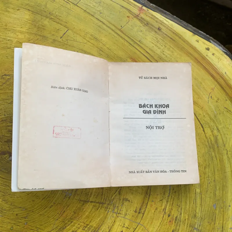 BÁCH KHOA GIA ĐÌNH (2) - biên dịch CHU XUÂN GIAO 759730