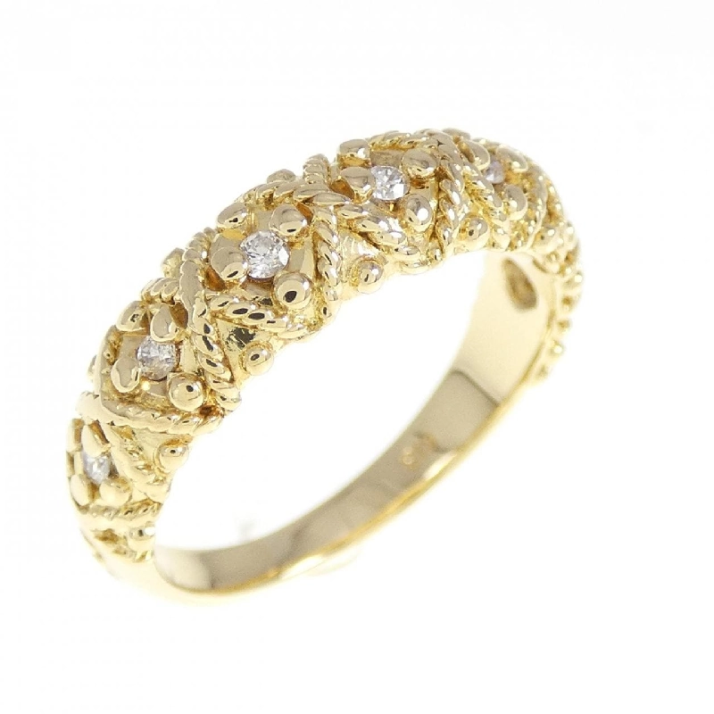 Nhẫn kim cương K18YG 0.08CT - Hàng hiệu chính hãng 855283