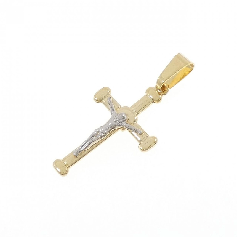 Mặt dây chuyền chéo 750YG/750WG - Hàng hiệu Authentic 867487