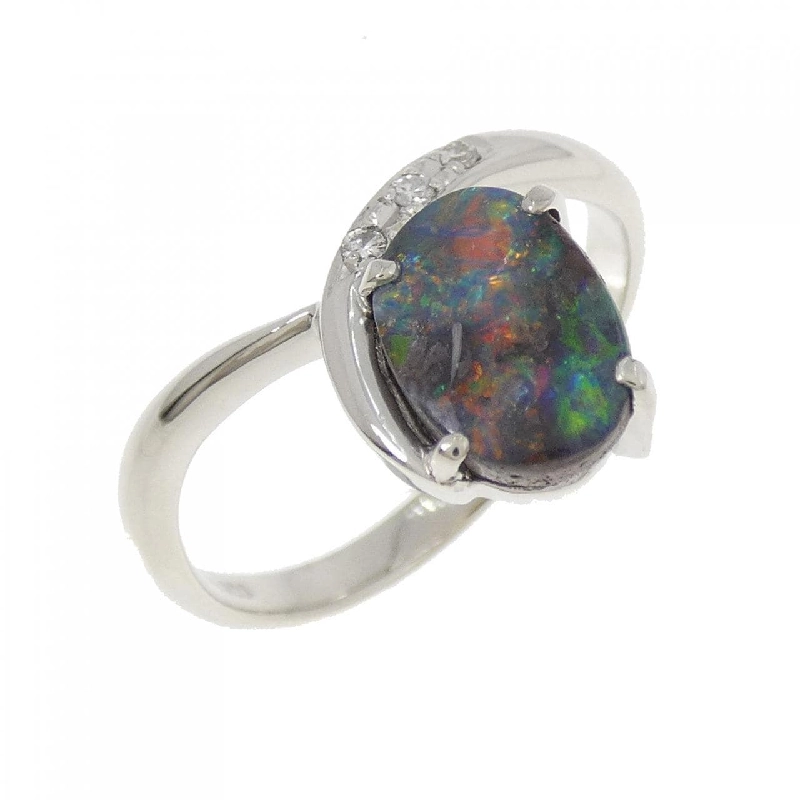 Nhẫn Boulder Opal PT900 1.62CT - Hàng hiệu Chính hãng 848343