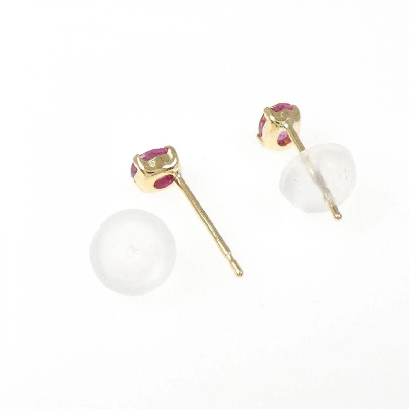 Bông tai Ruby K18YG 0.30CT - Hàng hiệu Chính hãng 864361