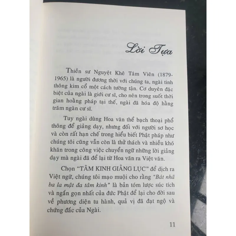 Tâm Kinh Giảng Lục - Thiền sư Nguyệt Khê 700754