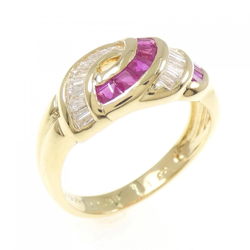 Nhẫn Ruby K18YG 0.80CT - Hàng hiệu Chính hãng 849556