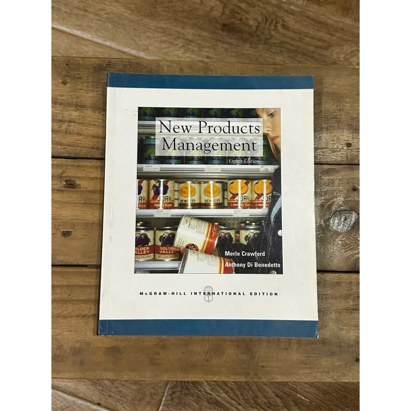 New Products Management (8th Edition) -  C. Merle Crawford &  C. Anthony Di Benedetto 749000