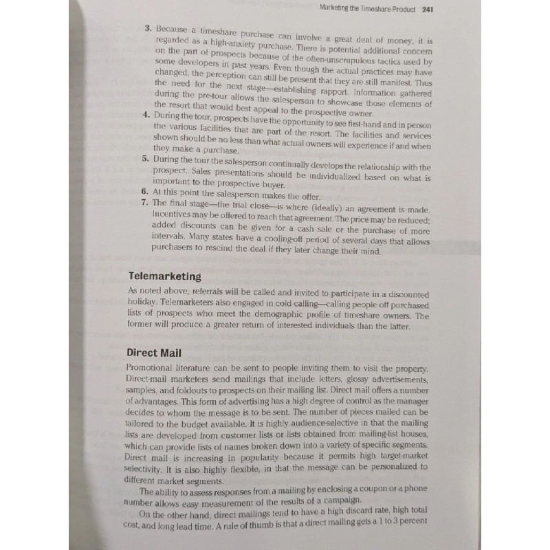 Resorts management and operation - Robert Christie Mill 1020787