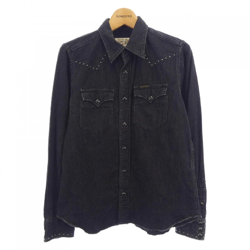 【Mã giảm giá】HYSTERIC GLAMOUR Áo sơ mi 638510