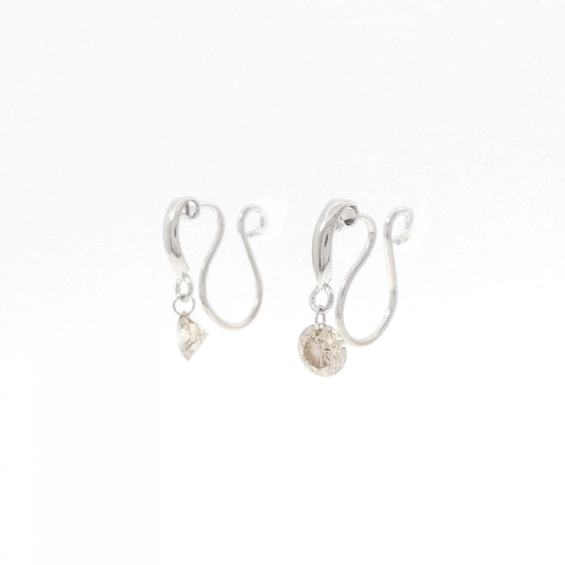 K18WG Bông tai kim cương - Hàng hiệu Authentic 874335