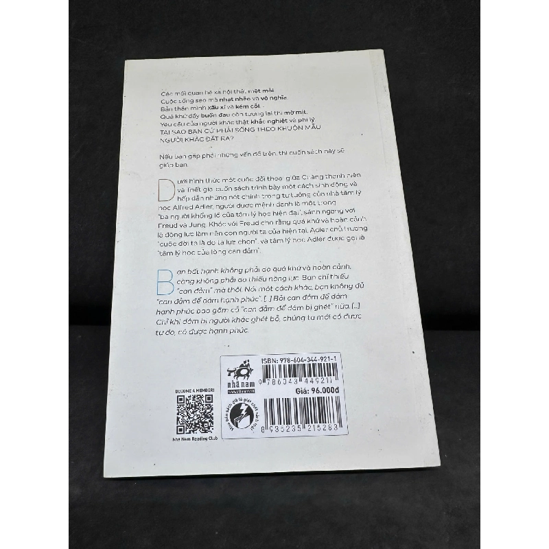 [Phiên Chợ Sách Cũ] Dám Bị Ghét, 2022 - Kishimi Ichiro & Koga Fumitake H1809 SBM 702013