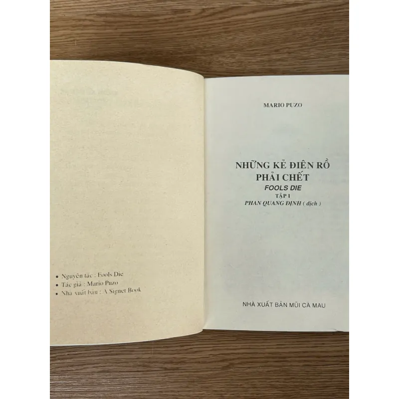 Những kẻ điên rồ phải chết (2 tập) - Mario Puzo 783059