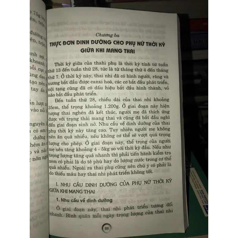 Cẩm nang dinh dưỡng cho bà mẹ mang thai - Song Linh 936744