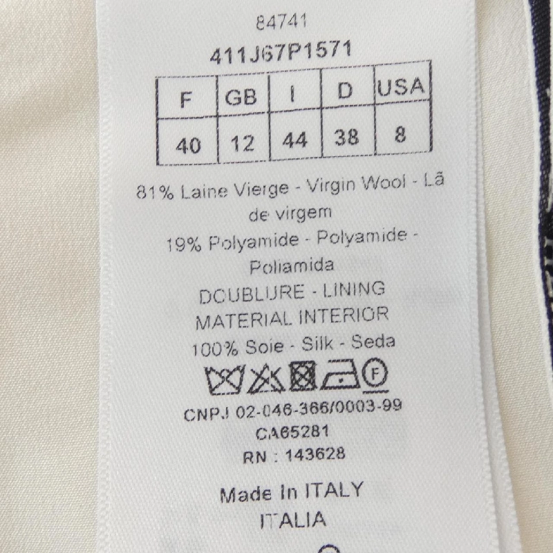 Christian Dior 411J67P1571 Váy 649273