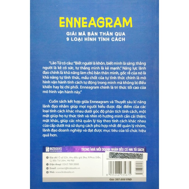 Enneagram - Giải Mã Bản Thân Qua 9 Loại Hình Tính Cách - Trần Chí Danh 140565