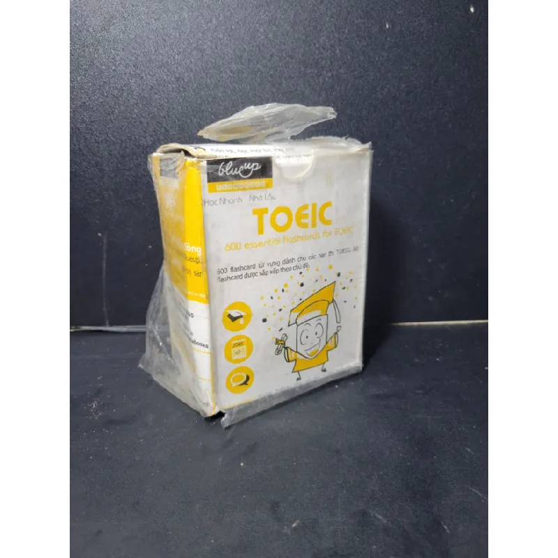 [Phiên Chợ Sách Cũ] 600 essential flashcards for Toeic - Blueup 0506 467055