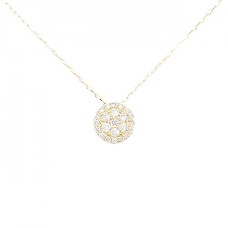 Dây chuyền kim cương K18YG 0.15CT - Hàng hiệu Chính hãng 864993