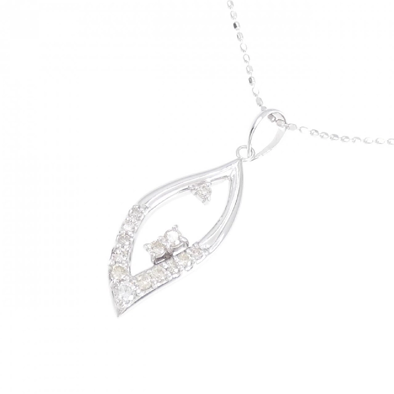 K18WG Dây chuyền kim cương 0.2CT - Hàng hiệu Chính hãng 862477