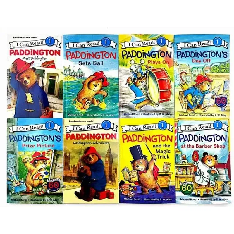 Paddington I Can Read Level 1 (Sách nhập) - 8 quyển 799765