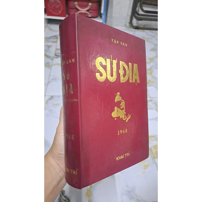 Tập sản Sử Địa - Đóng gáy 4 tập siêu đẹp, giá trị hiếm hoi sót lại (số 9-10-11-12)  550140