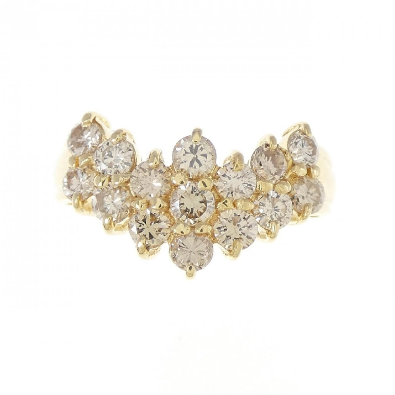 Nhẫn kim cương K18YG 1.03CT - Hàng hiệu Chính hãng 855642