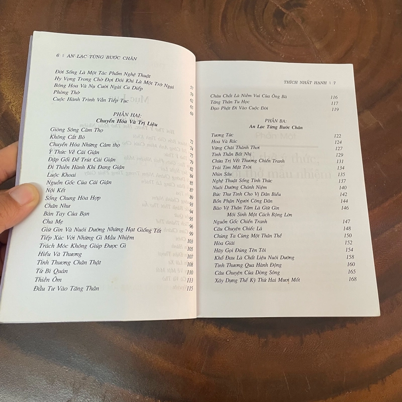 II Tựa sách: An Lạc Từng Bước Chân _ Phương Pháp Thực Tập Hạnh Phúc - Thích Nhất Hạnh 452800