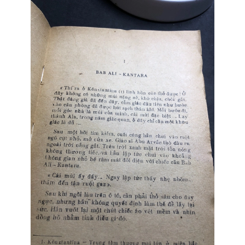 Trở lại Kônxtantina 1986 mới 50% ố bẩn rách bìa Takhir Vattar HPB0906 SÁCH VĂN HỌC 164765