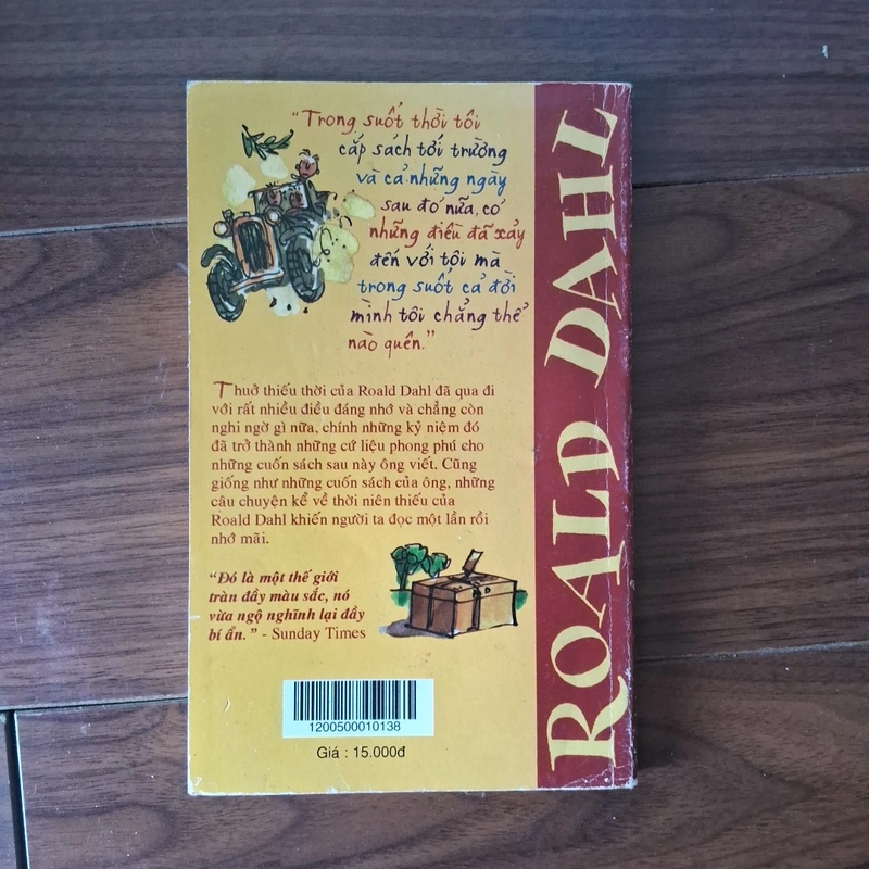 Những ngày xưa yêu dấu - roald dahl 524458