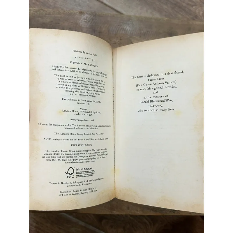 The Lady in the Tower: The Fall of Anne Boleyn - Alison Weir 734847