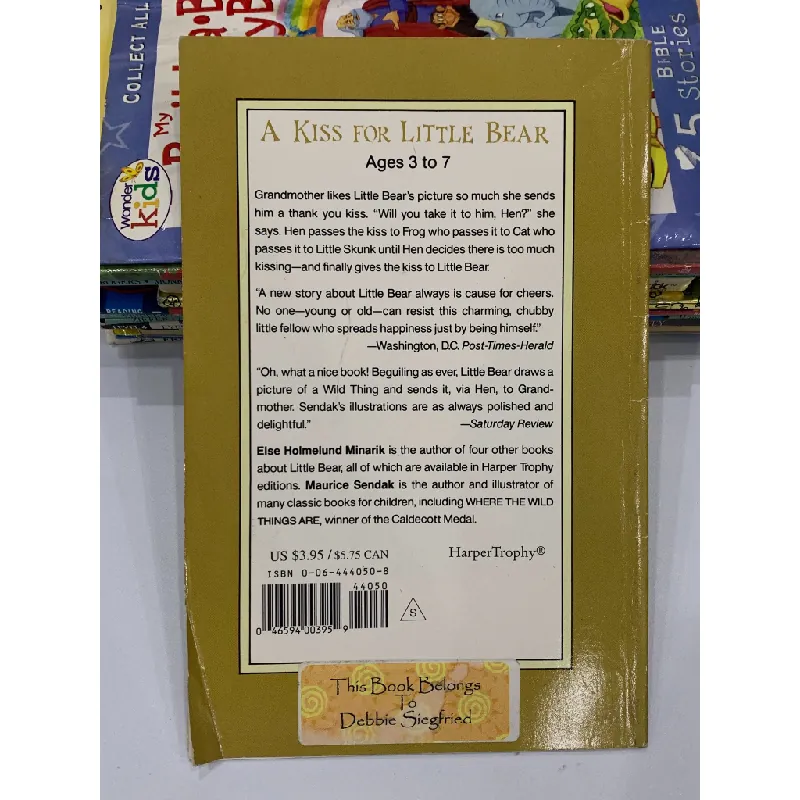A Kiss for Little Bear – Else Holmelund Minarik 559557
