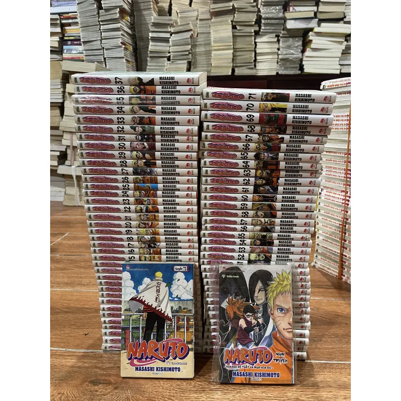Naruto trọn bộ 72 tập + ngoại truyện tổng 73 cuốn 1017933