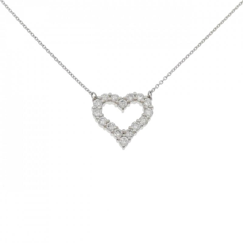 Dây chuyền kim cương hình trái tim PT900/PT850 1.00CT - Hàng hiệu Chính hãng 857872