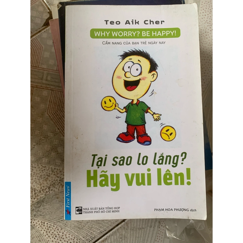 Sách Tại sao lo lắng? hãy vui lên - sách real 298805