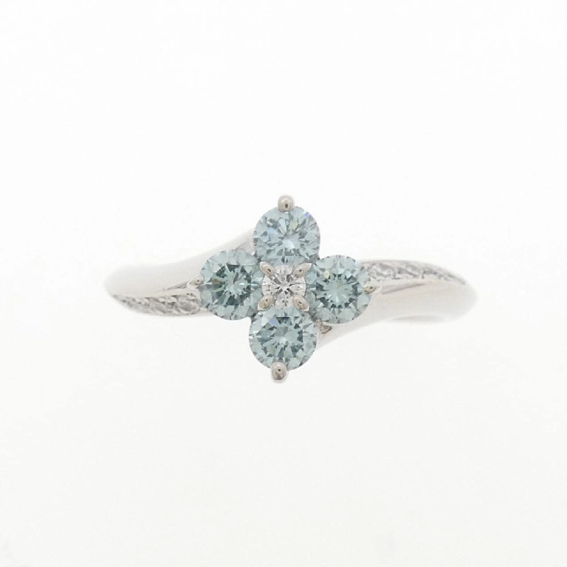 Nhẫn kim cương hoa PT900 0.65CT - Hàng hiệu Authentic 848043