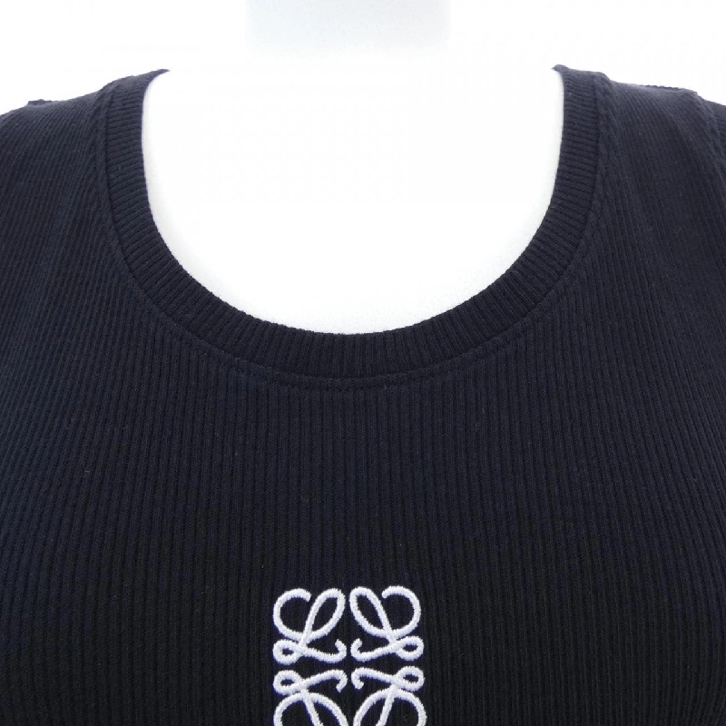 LOEWE Cropped Anagram S540Y07XAG Tank Top - Hàng hiệu Authentic 825424