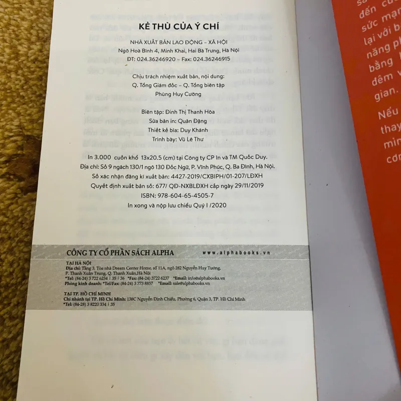 KẺ THÙ CỦA Ý CHÍ 974537