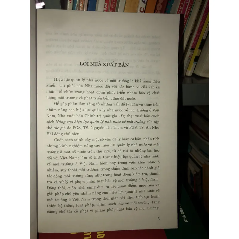 Nâng cao hiệu lực quản lý Nhà nước về môi trường 703371