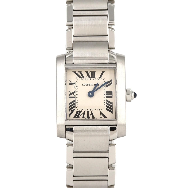 Cartier Tank Française SM W51008Q3 SS Quartz - Hàng hiệu Chính hãng 881844