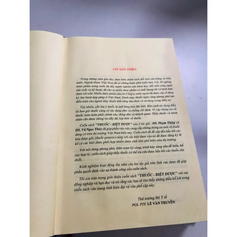THUỐC BIỆT DƯỢC & CÁCH SỬ DỤNG 1999 553539
