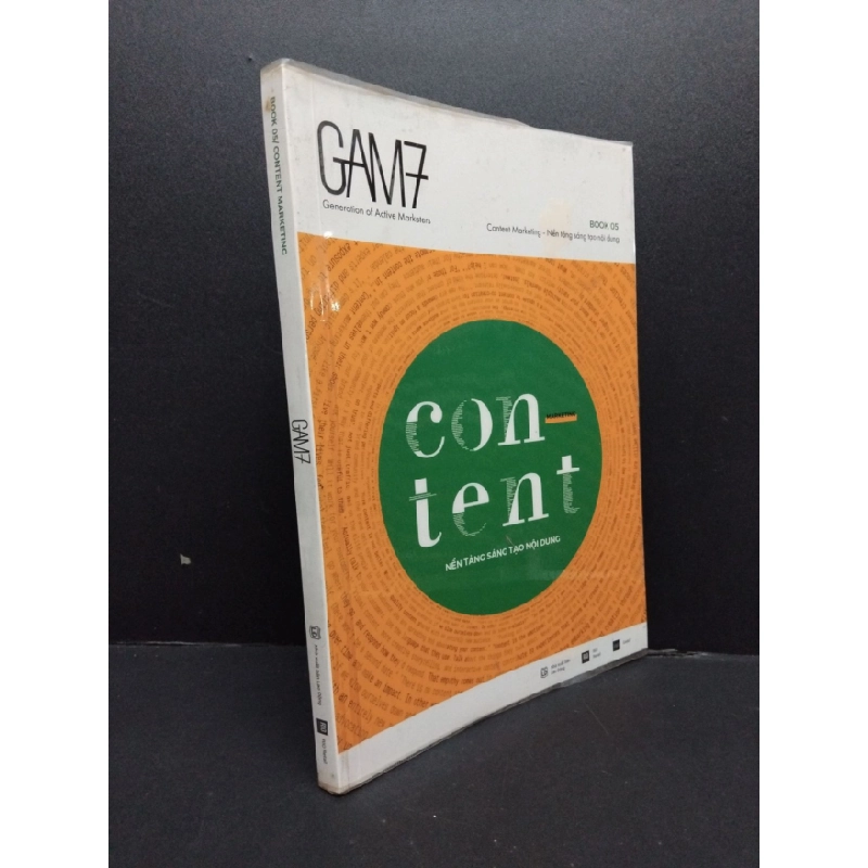 [Phiên Chợ Sách Cũ] GAM7 5 Content marketing - Nền tảng sáng tạo nội dung2018 2303 425289