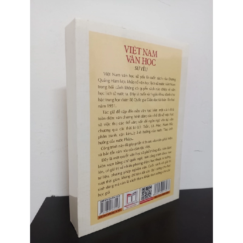 Việt Nam Văn Học Sử Yếu - Dương Quảng Hàm New 100% HCM.ASB2501 354455