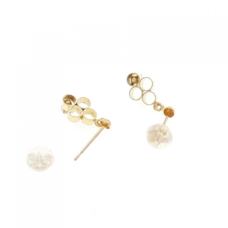 K18YG Bông tai Cubic - Hàng hiệu Chính hãng 864698