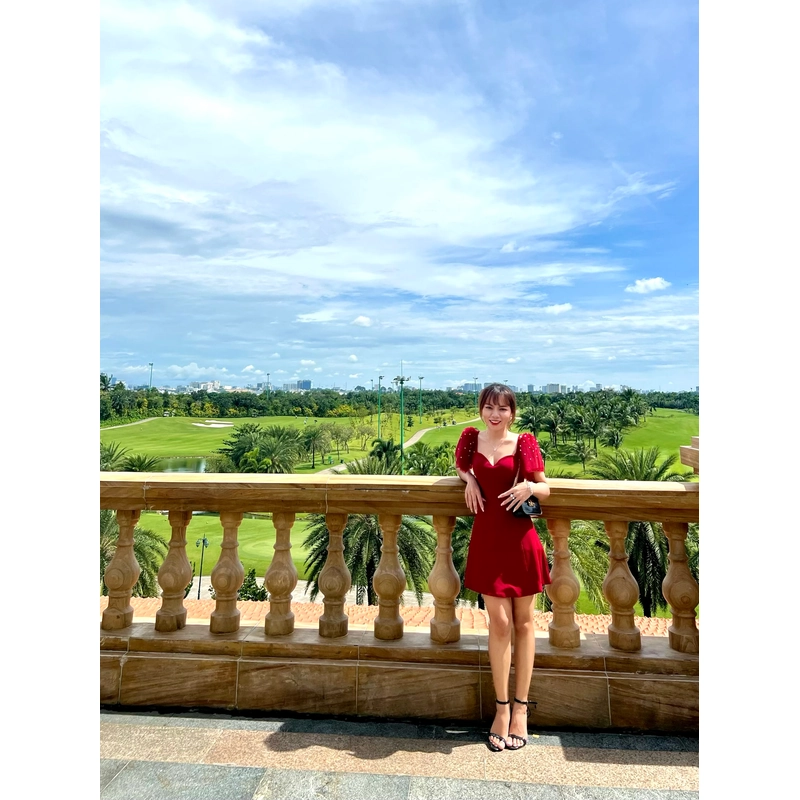 Đầm đỏ đi tiệc 509526