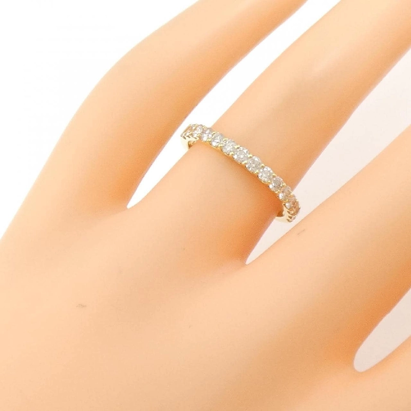 【Sản phẩm mới】Nhẫn kim cương K18YG Half Eternity 0.50CT 672583