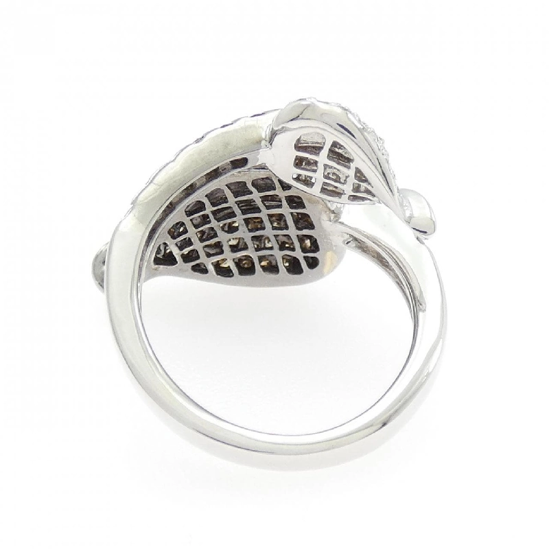 Nhẫn kim cương 18KWG/18KBG 0.44CT - Hàng hiệu Authentic 847694