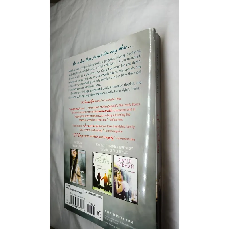 YA / Contemporary – If I Stay – Gayle Forman (BẢN MOVIE TIE-IN) 755207