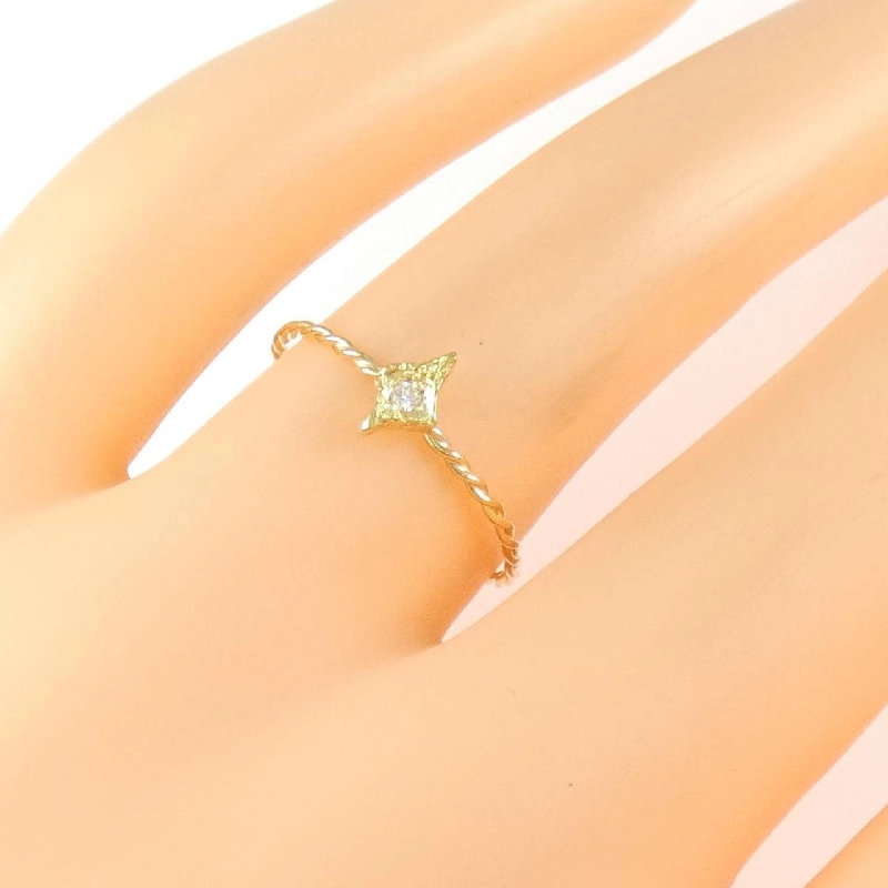 Nhẫn kim cương K18YG - Hàng hiệu Authentic 849073