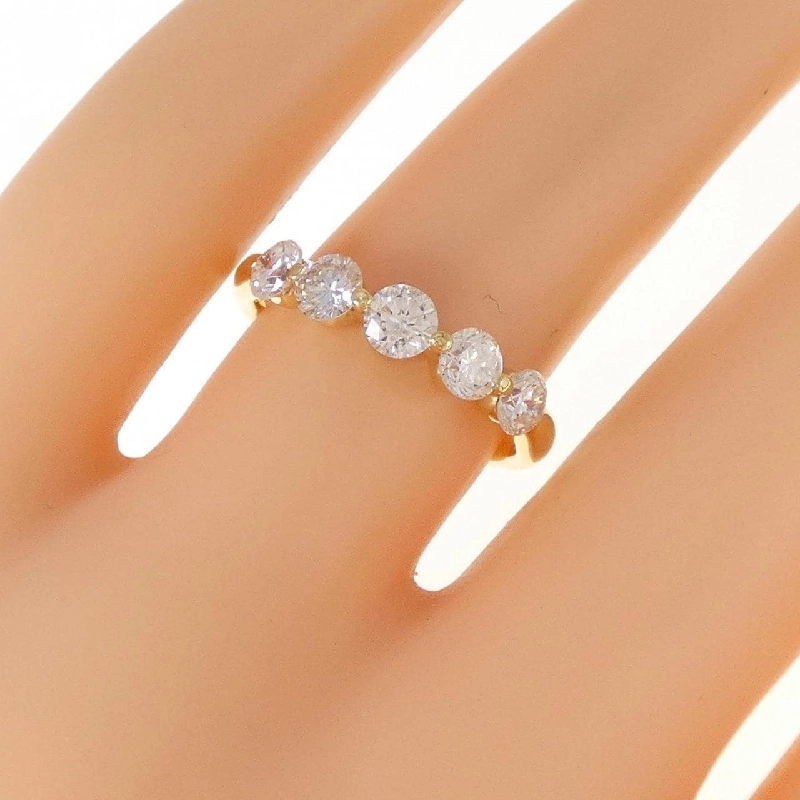 Nhẫn kim cương K18YG 1.00CT 673021