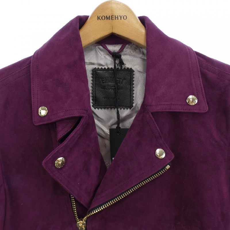 【Mã giảm giá】Áo khoác da EMMETI 641406